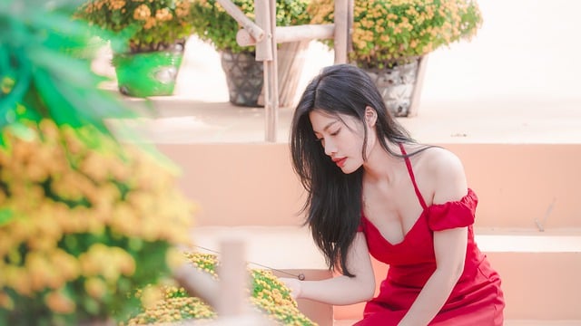 Free download woman pretty asian girl young tet free picture to be edited with GIMP free online image editor