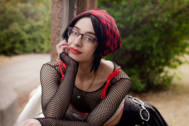 Free download woman punk model alternative free picture to be edited with GIMP free online image editor