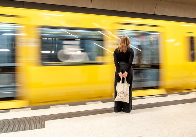 Téléchargement gratuit d'une image gratuite de transport de métro de train de femme à modifier avec l'éditeur d'images en ligne gratuit GIMP