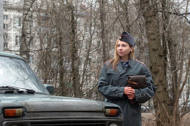 Free download woman uniform ussr police officer free picture to be edited with GIMP free online image editor