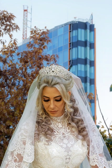 Free download woman wedding dress crown portrait free picture to be edited with GIMP free online image editor