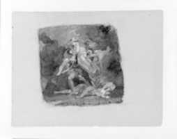 Free download Women Being Abducted by Two Men with Fallen Figure Beneath (from Sketchbook) free photo or picture to be edited with GIMP online image editor