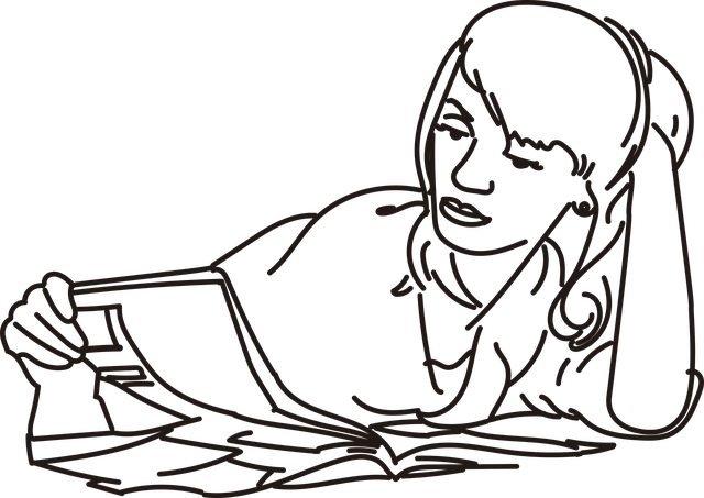 Free download Women Girl Reading - Free vector graphic on Pixabay free illustration to be edited with GIMP free online image editor