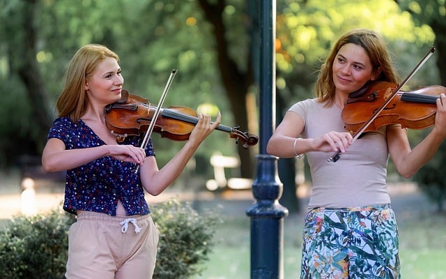 Free download women girls busker talent playing free picture to be edited with GIMP free online image editor