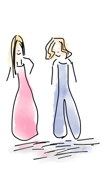 Free download Women Girls Friends -  free illustration to be edited with GIMP free online image editor