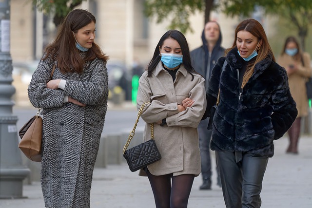 Free download women group face mask pandemic free picture to be edited with GIMP free online image editor