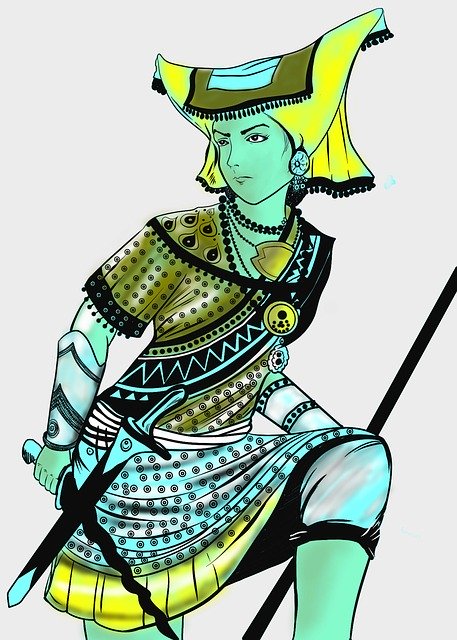 Free download Women Kingdom Beauty -  free illustration to be edited with GIMP free online image editor