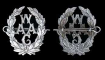 Free download womens_army_auxiliary_corps_cap_badge_chrome free photo or picture to be edited with GIMP online image editor