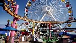 Free download Wonder Wheel Santa Monica Los -  free video to be edited with OpenShot online video editor