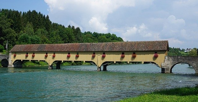 Free download wooden bridge customs bridge free picture to be edited with GIMP free online image editor