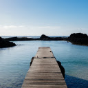 Wooden bridge on the lake  screen for extension Chrome web store in OffiDocs Chromium