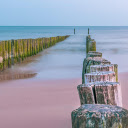 Wooden fence on the sea  screen for extension Chrome web store in OffiDocs Chromium