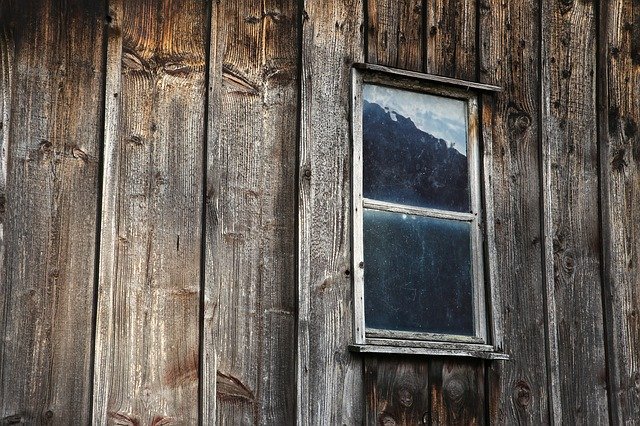 Free download Wooden Windows Wood Shed Ruin -  free photo or picture to be edited with GIMP online image editor