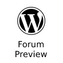 WordPress.org Forum Reply Preview  screen for extension Chrome web store in OffiDocs Chromium
