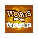 Words from Letters  screen for extension Chrome web store in OffiDocs Chromium