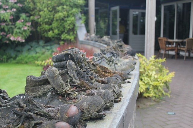 Free download Works Hoes Worn Out -  free photo or picture to be edited with GIMP online image editor