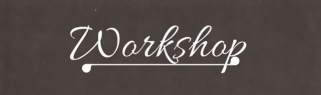 Free download Workshop Banner Word -  free illustration to be edited with GIMP free online image editor