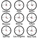 World Clock  MultiAlarm  screen for extension Chrome web store in OffiDocs Chromium