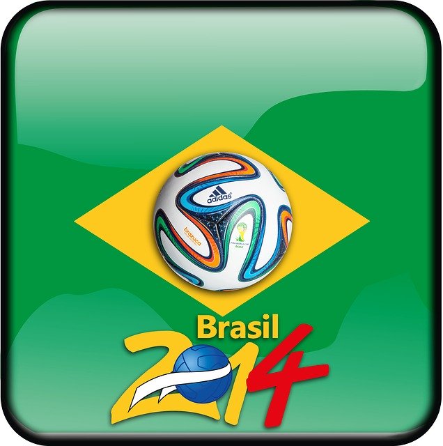 Free download World Cup 2014 Football -  free illustration to be edited with GIMP free online image editor