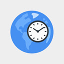 World Time Clock  screen for extension Chrome web store in OffiDocs Chromium