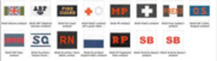 Free download WORLD WAR TWO ARMBANDS PSD free photo or picture to be edited with GIMP online image editor