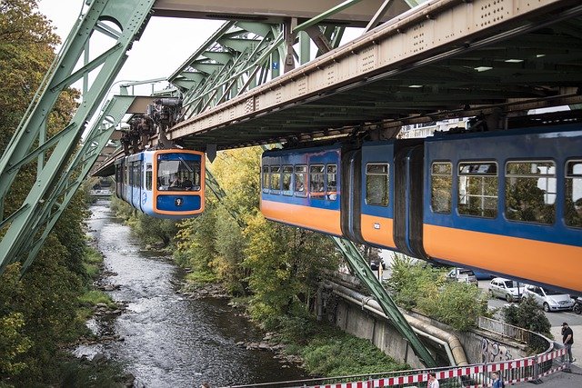 Muat turun percuma Teknologi Wuppertal Schwebebahn - foto atau gambar percuma untuk diedit dengan editor imej dalam talian GIMP