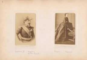 Free download [Carte-de-Visite Album of Prominent Personages] free photo or picture to be edited with GIMP online image editor