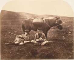 Free download [Charlie and Peel Ross with Horse after a Hunt] free photo or picture to be edited with GIMP online image editor