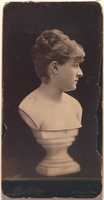 Free download [Female Portrait Bust on Pedestal] free photo or picture to be edited with GIMP online image editor