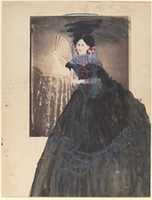 Free download [La Comtesse at Table holding Fan] free photo or picture to be edited with GIMP online image editor