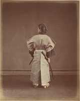 Free download [Woman in Traditional Japanese Garment Photographed from Behind] free photo or picture to be edited with GIMP online image editor