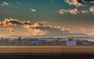 Free download 01.03.2017 / Nice view towards the Austrian Weinebene / Taken from Bakovci free photo or picture to be edited with GIMP online image editor