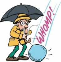 Free picture 0511 1010 2302 0521 Cartoon Of A Giant Piece Of Hail Falling At A Mans Feet Clipart Image to be edited by GIMP online free image editor by OffiDocs