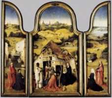 Free download 1024px-Jheronimus_Bosch_Last_Judgment_triptych_(Vienna)_exterior free photo or picture to be edited with GIMP online image editor