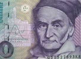 Free download 10 Deutschmarks Gauss free photo or picture to be edited with GIMP online image editor
