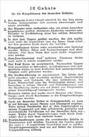 Free download 10 Gebote Des Deutschen Soldaten free photo or picture to be edited with GIMP online image editor