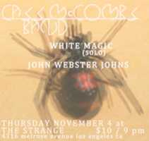 Free download 11/4/2010 cass mccombs w/ white magic & john webster johns free photo or picture to be edited with GIMP online image editor