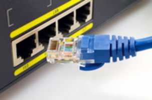 Free download 13400996 Router Connection To Rj 45 Connector Blue 720x 720 free photo or picture to be edited with GIMP online image editor