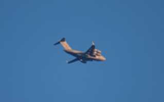 Download gratuito 15.08.2017 / SAC 03 / Boeing C-17A Globemaster III / scattata dall'aeroporto di Murska Sobota foto o foto gratuite da modificare con l'editor di immagini online GIMP