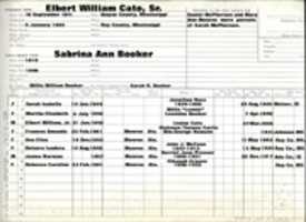 Free download 1811-1892 Elbert William Cato, Sr. Genealogical Pedigree Chart free photo or picture to be edited with GIMP online image editor