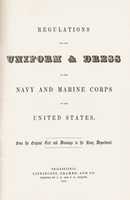 Free download 1852 Regulations for the Uniform and Dress of the Navy & Marine Corps of the United States free photo or picture to be edited with GIMP online image editor