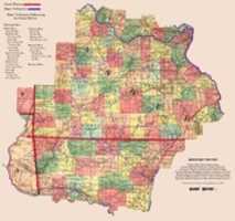 Free download 1854 Ozark Map free photo or picture to be edited with GIMP online image editor
