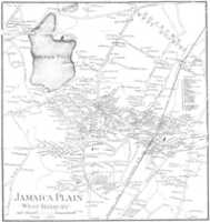 Free download 1858 Map of Jamaica Plain free photo or picture to be edited with GIMP online image editor