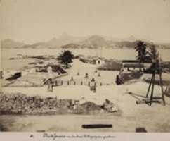 Free download (1865) Flamengo, Gloria, Pedreira e Sta. Thereza (de Villegaignon) - Georges Leuzinger free photo or picture to be edited with GIMP online image editor