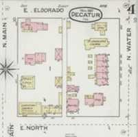 Free picture 1887 Sanford Fire Map - Decatur, Illinois to be edited by GIMP online free image editor by OffiDocs