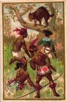 Free download 1890 German Colonial Africa Au Bon Marche Trading Cards free photo or picture to be edited with GIMP online image editor