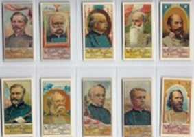 הורדה חינם של 1890 Recruit Cigarette Cards, תמונה או תמונה בחינם לעריכה עם עורך התמונות המקוון GIMP