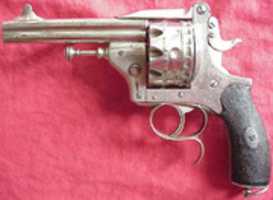 Free download 1893 Henrion, Dassy, Heuschen 20-Shot Belgian Revolver free photo or picture to be edited with GIMP online image editor