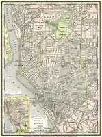 Free download 1895 Buffalo NY Street Map free photo or picture to be edited with GIMP online image editor