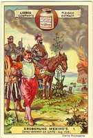 Free download 1897 Eroberung Mexikos Trading Cards free photo or picture to be edited with GIMP online image editor